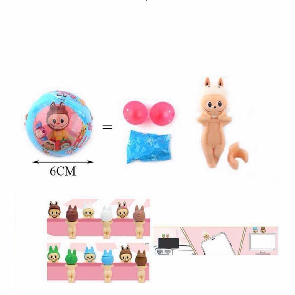 Set of 5 Labubu mystery mini figures - Picture 2 of 2